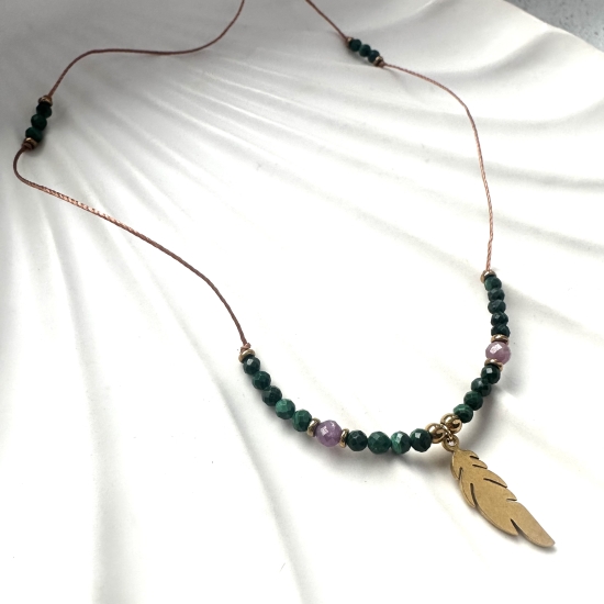 ✧ KOD LEKKOŚCI I PASJI ✧ Naszyjnik serca, wolności i odwagi