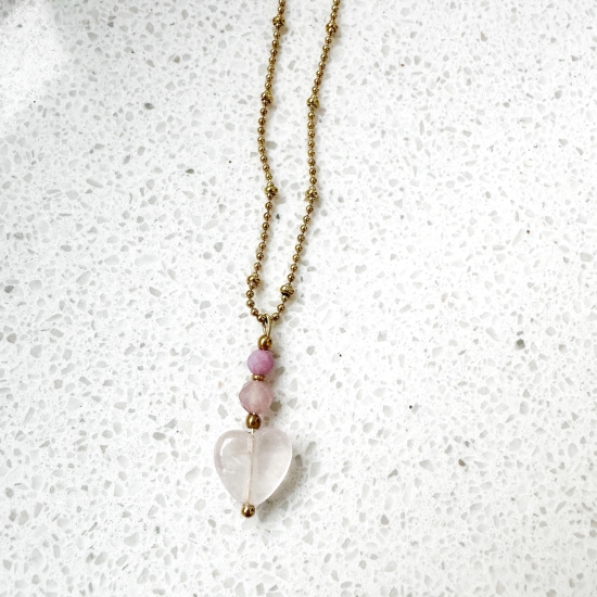 Naszyjnik z kwarcem
