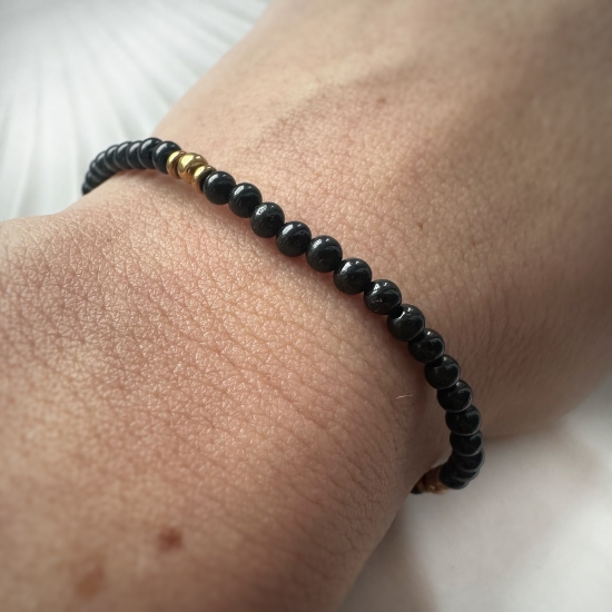 Bransoletka Czarny Turmalin