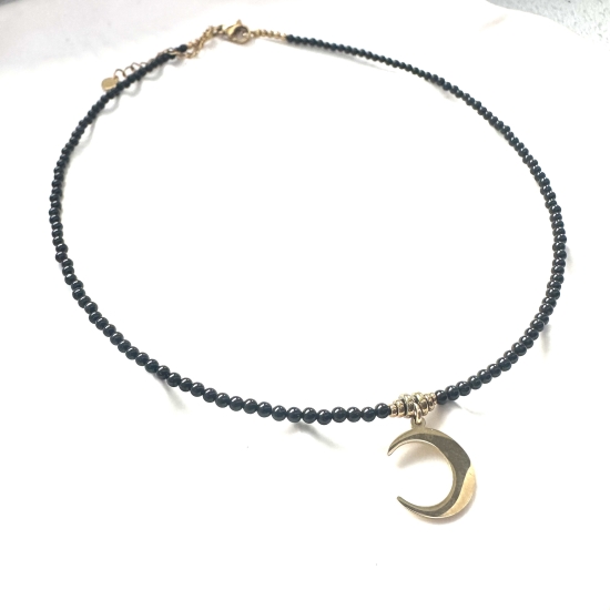 Choker „Księżyc w Nowiu - Ochrona i Intencja”