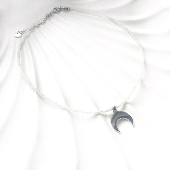 Choker „Lunula – Intuicja i Cykl Kobiecej Energii”