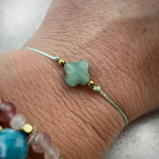 Talizman Szczęścia – Koniczynka Awenturyn