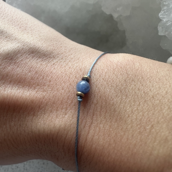 Bransoletka z kyanitem „Jasność Wyborów”