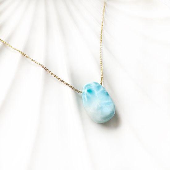 Larimar- Kamień Bratnich Dusz Unikat 4