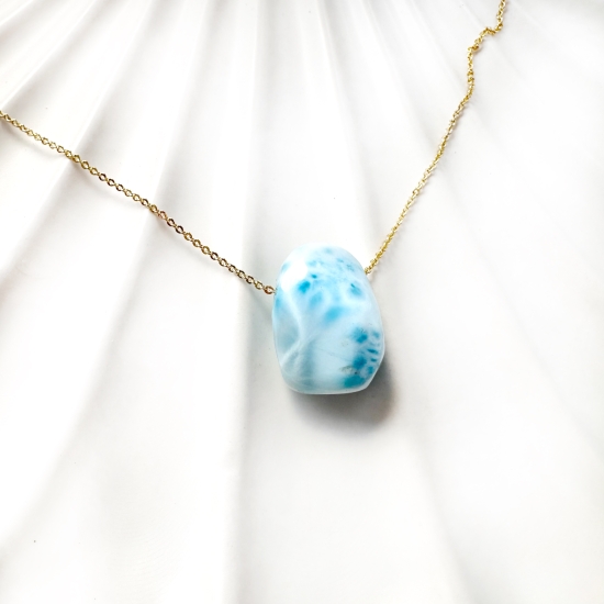 Larimar- Kamień Bratnich Dusz Unikat 3