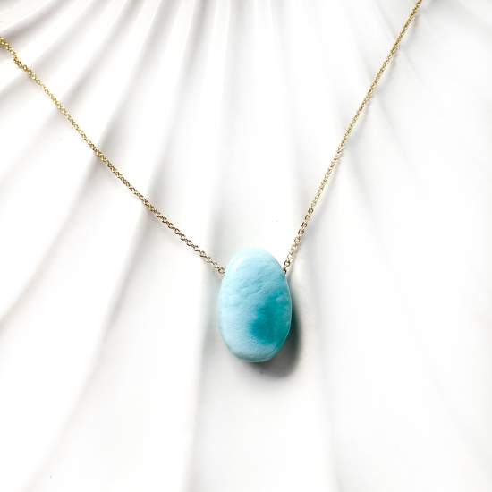 Larimar- Kamień Bratnich Dusz Unikat 1
