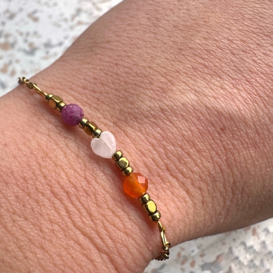 Bransoletka goddess energy „Ex czy Nowa Miłość?” Gold