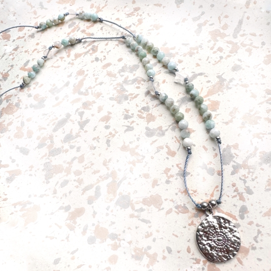 „Gwiazda Atlantydy” naszyjnik regulowany SILVER