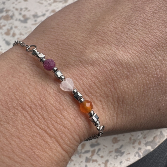 Bransoletka goddess energy „Ex czy Nowa Miłość?” Silver