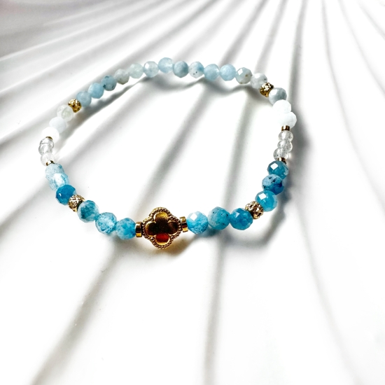 Bransoletka „Kod Spokoju i Szczęścia” – harmonia, intuicja i lekkość życia