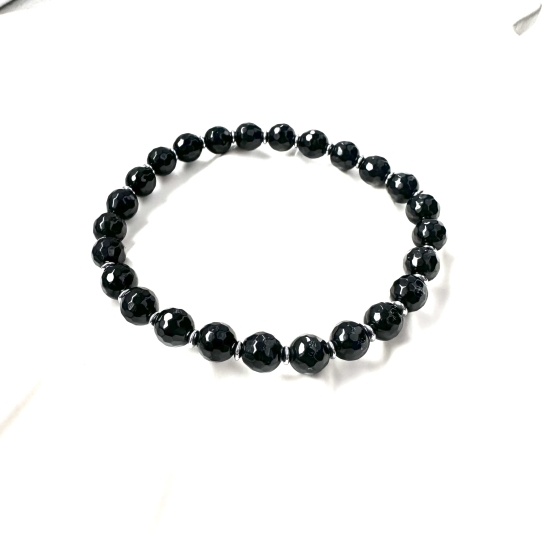 Bransoletka „Kod Ochrony” – siła, stabilność i oczyszczenie energii SILVER