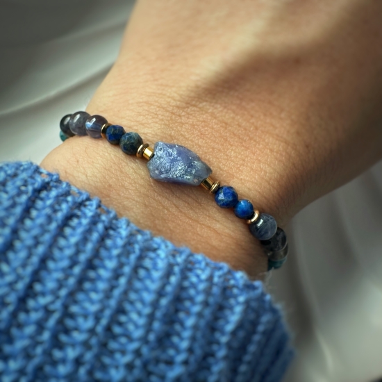 Bransoletka „Kod Wysokiej Wibracji” – przebudzenie, świadomość i moc kreacji GOLD