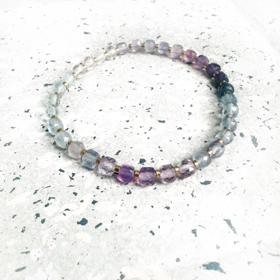 Bransoletka Światło Intuicji z Fluorytem