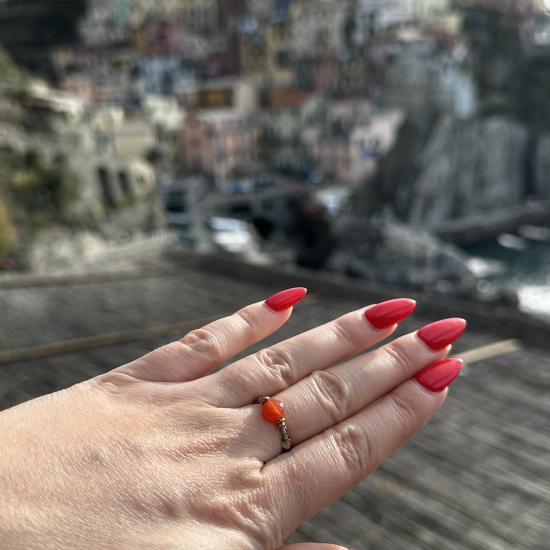 „Kraina Świtu” pierścionek pewności siebie, szczęścia, powodzenia