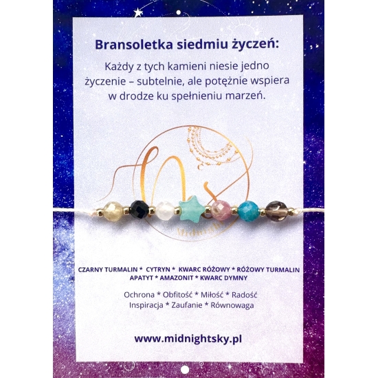 Bransoletka 7 Życzeń